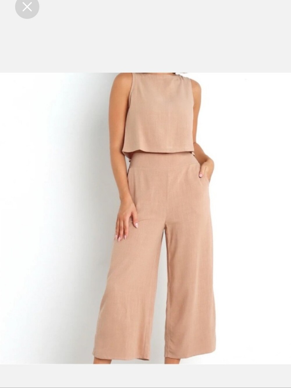 Petal & Pup Nicola Set in Brown Tank And Pants Size 6/8